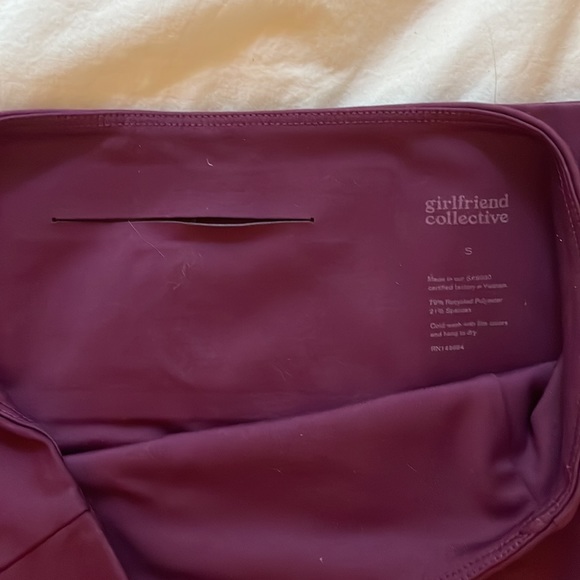 Girlfriend Collective Plum Compressive High-Rise Legging - Picture 6 of 6